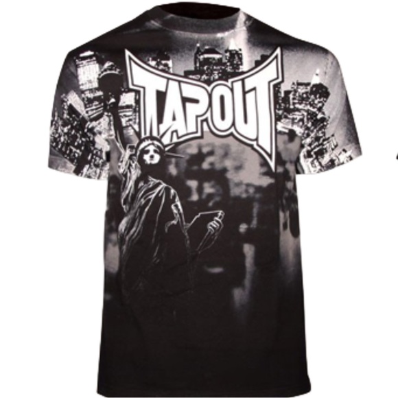 TapouT New York Liberty T-shirt Black Men's Medium - Picture 1 of 9